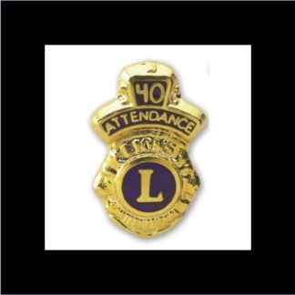 Draagspeld 40 jarig lidmaatschap