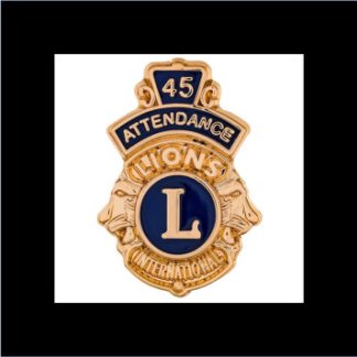 Draagspeld 45 jarig lidmaatschap