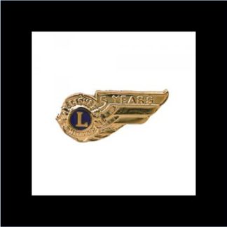 Draagspeld 5 jarig lidmaatschap